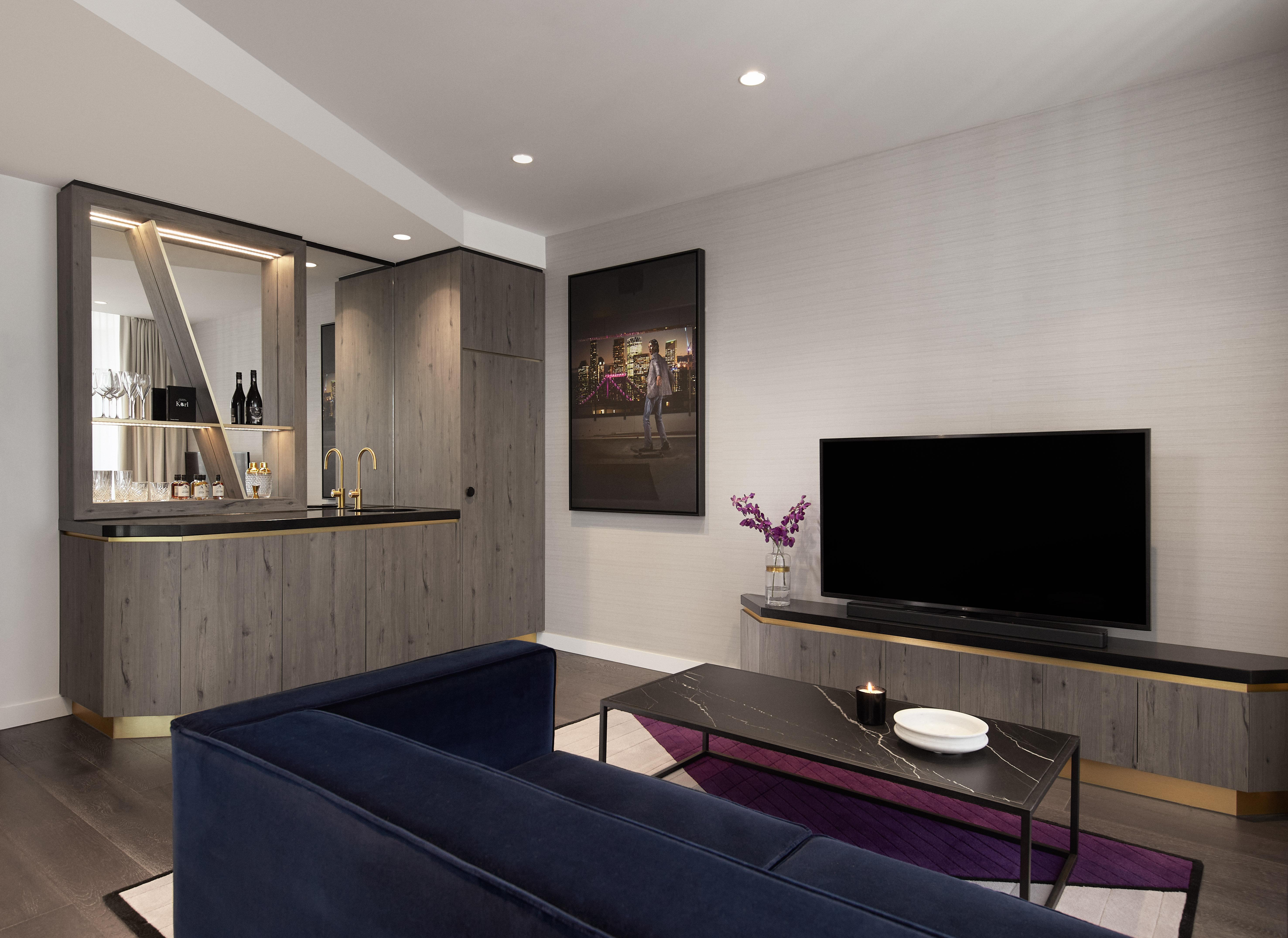 Hotel X Brisbane Fortitude Vly, Vignette Collection By Ihg Fortitude Valley Exterior foto The living room of a typical apartment