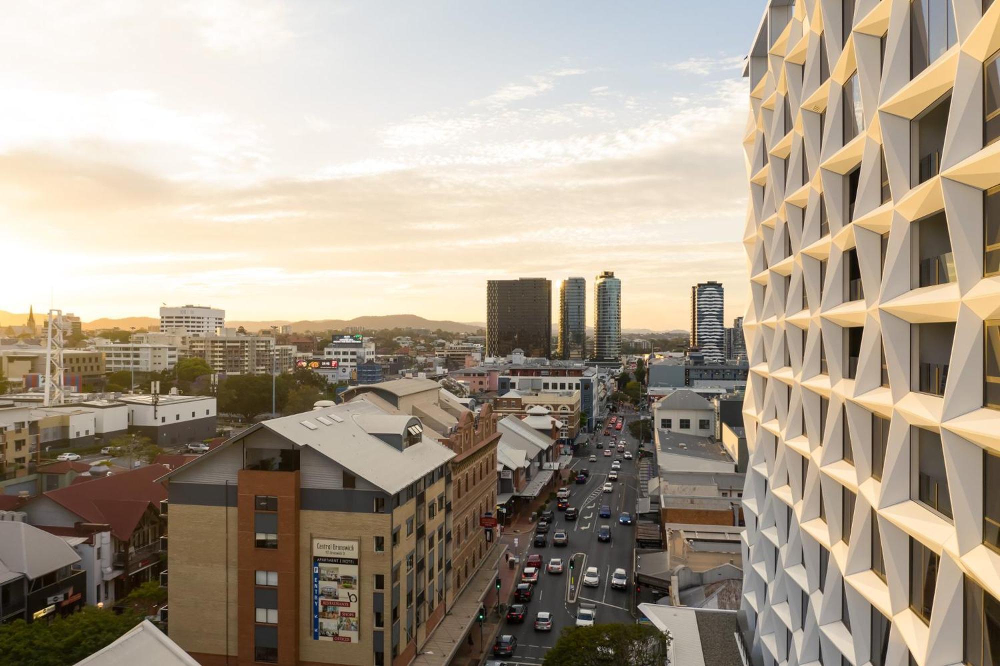 Hotel X Brisbane Fortitude Vly, Vignette Collection By Ihg Fortitude Valley Exterior foto View from the apartment